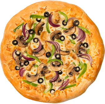 Курица и грибы